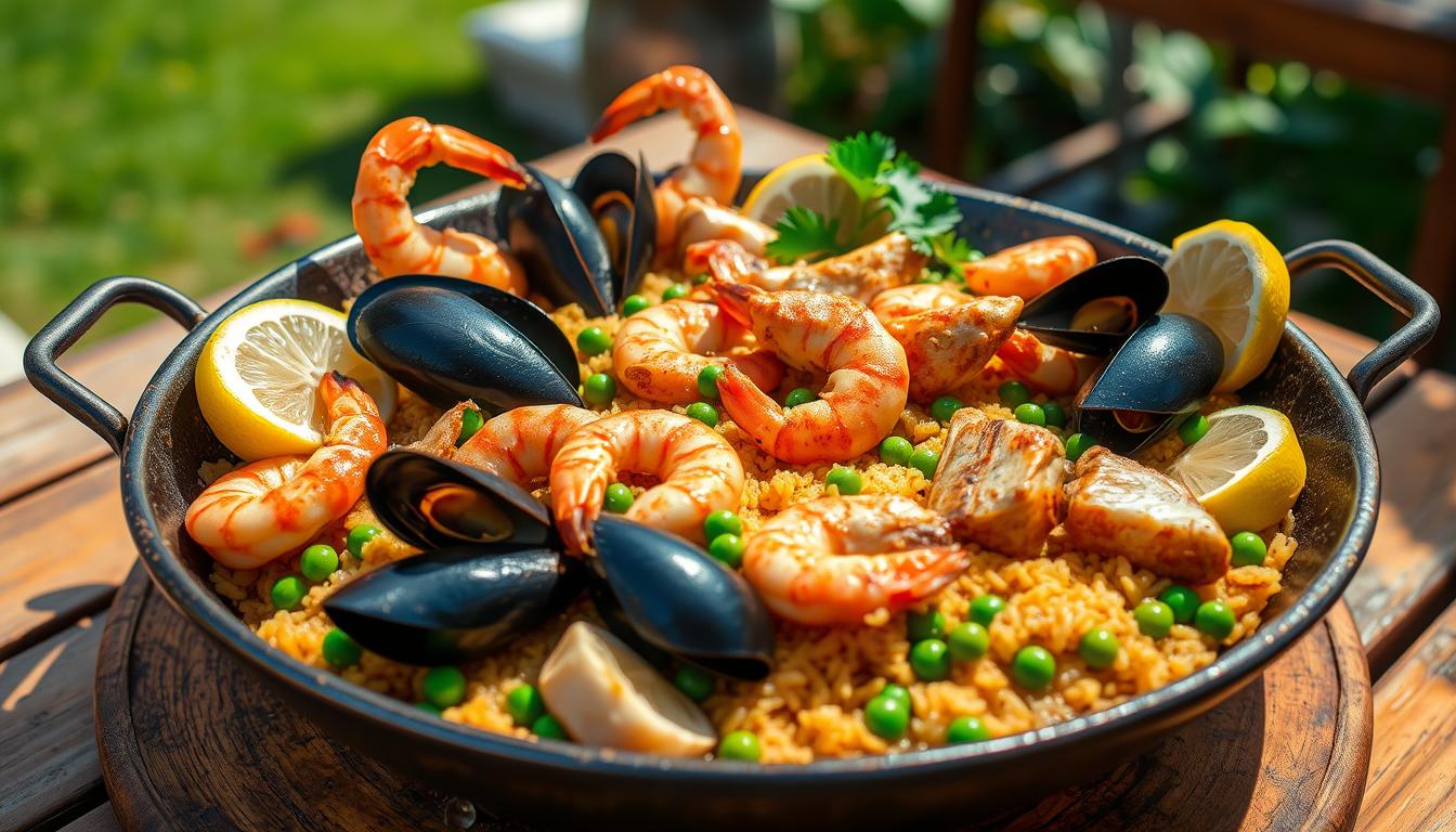 Authentic Spanish Paella Recipe: A Flavorful Seafood and Chicken Delight