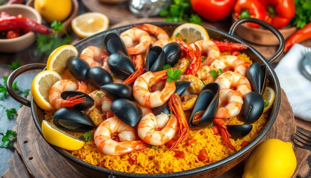 seafood paella